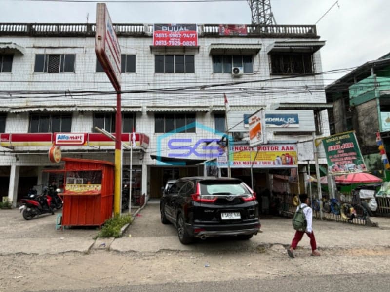 Dijual Cepat Ruko 3 Lantai di Jl. Mayjen HM Ryacudu Seberang Ulu 1 Palembang Sumatera Selatan LB 216m2