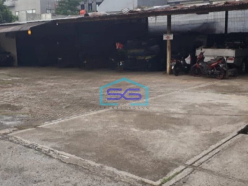 Dijual Bangunan Ex Bengkel Hitung Tanah, Strategis Di Tanah Kusir Jakarta Selatan