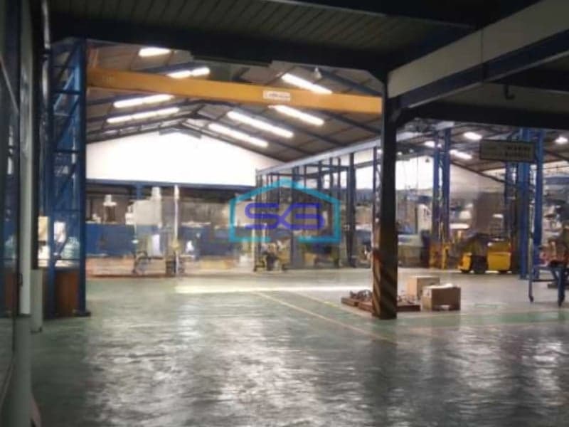 Dijual Pabrik Luas Bangunan  2500 m²  Lokasi Cikarang Bekasi