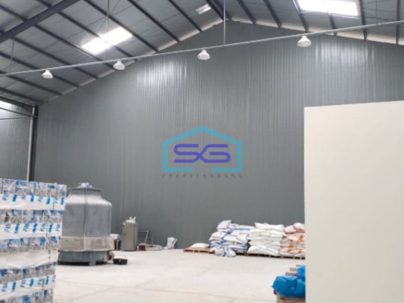 Disewakan Gudang Baru Zona Industri Ciangir Legok Tangerang LB 822m2