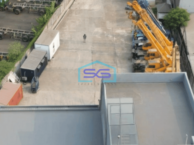 Dijual Tanah dan Bangunan di Cakung Cilincing 2.200 m2 Siap Pakai