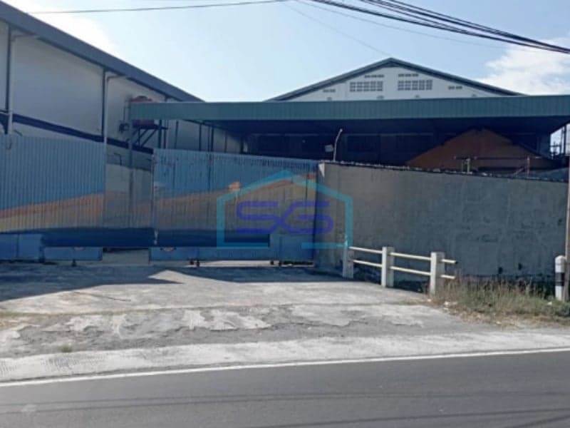 Disewakan Gudang Akses Kontainer Dekat Pintu Toll Ngasem Kartasura Solo Jawa Tengah LB 1068m2