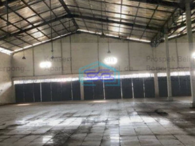 Disewakan Gudang Cileungsi Bogor Akses Container 40ft Siap Pakai di Bogor Kota LT 3000m2
