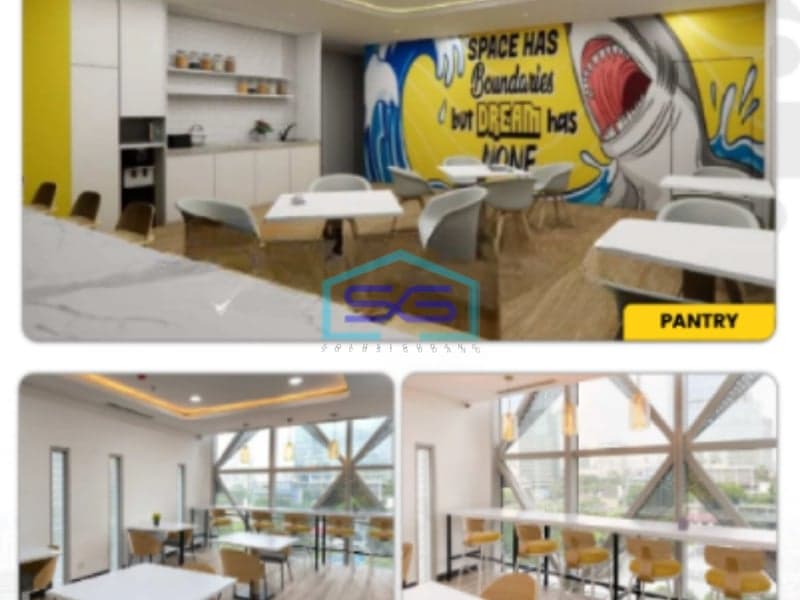 Disewakan Kantor Telkom Landmark Tower Kuningan Jakarta Selatan Luas Bangunan  50 m²