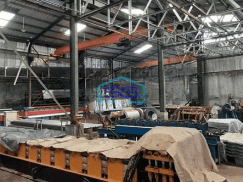 Dijual Gudang Ada Kantor Siap Pakai Luas Bangunan 1300 m² di Tarumajaya Bekasi