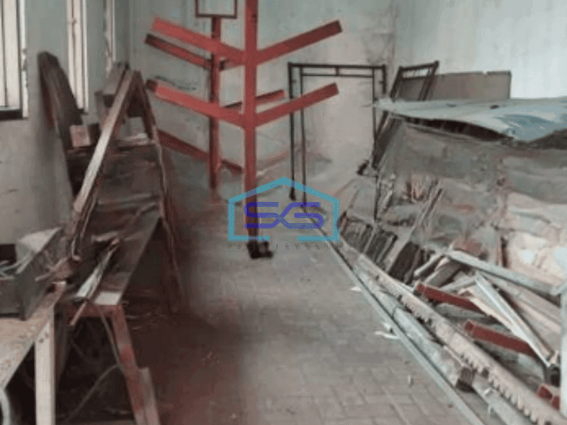 Disewakan Gudang Luas Bangunan 800 m² Lokasi Taman Sidoarjo Jawa Timur