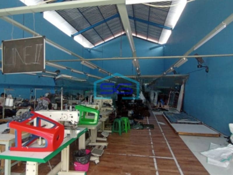 Dijual Pabrik Garmen Aktif Beserta Usaha Dijual Di Gondangrejo Solo LB 810m2