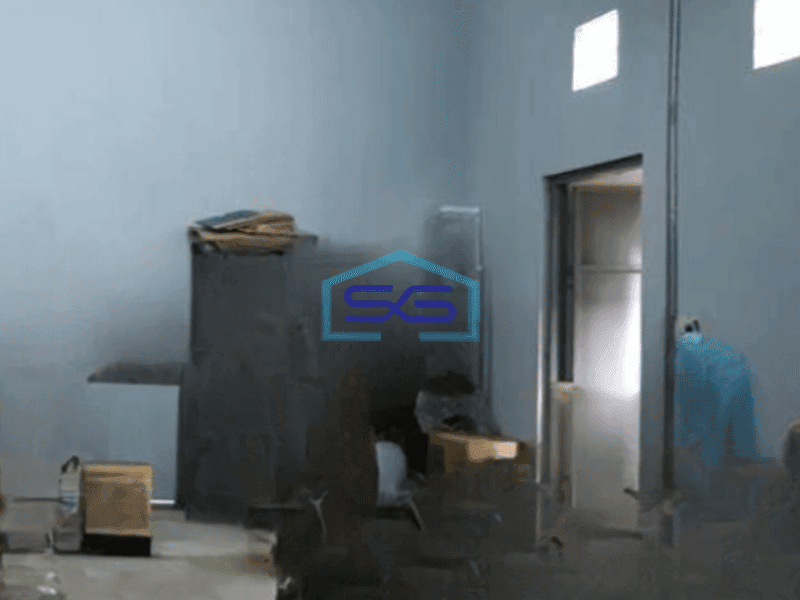 Dijual Gudang 1 Lantai di Melati Mas Tangerang Selatan Luas Bangunan  136 m²