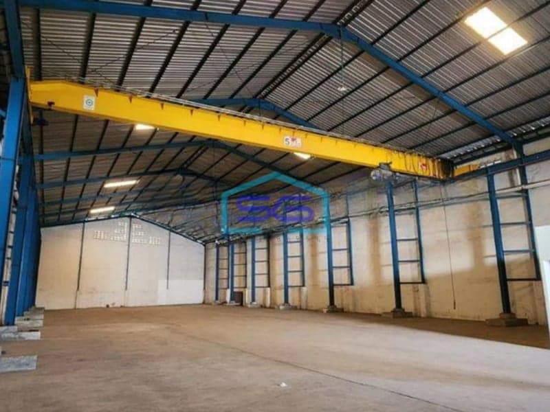 Dijual Gudang Crane 5 Ton di Bumi Maspion Romokalisari Surabaya 1057m2 Bagus HGB