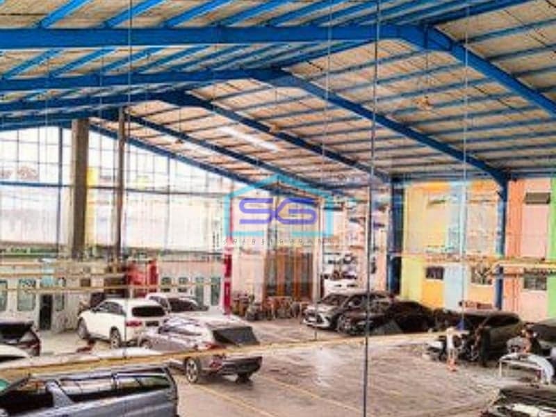 Dijual Bangunan Gudang Ex Workshop Showroom Kebon Jeruk Jakarta Barat