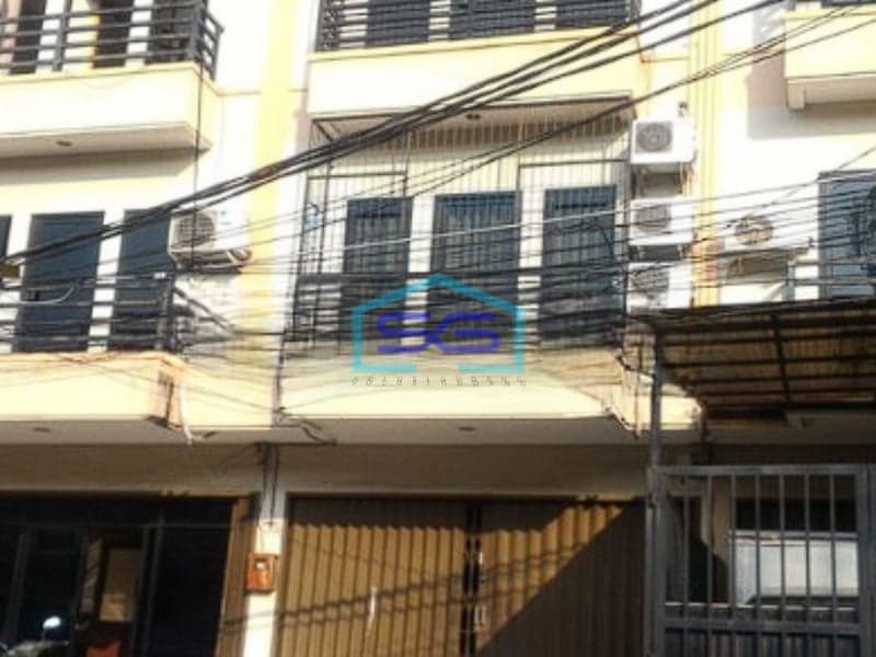 Dijual Ruko 3 Lantai Bagus Siap Pakai Jalan Lebar di Green Ville Jakarta Barat LB 189m2