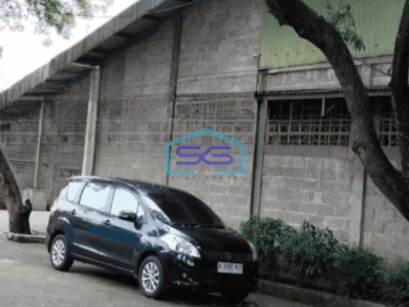 Disewakan Gudang Eks Pabrik Luas Bangunan  3200 m² di Cikupa Tangerang