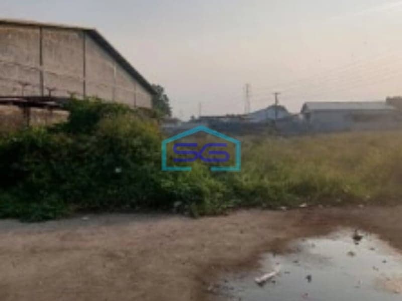 Dijual Tanah di Kalibaru LT 7467m² zona Industri Termurah pinggir Jalan Tanjung Pasir Tangerang