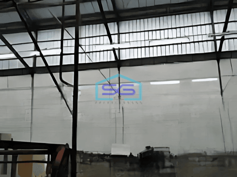 Dijual Gudang Ada Kantor Luas Bangunan  600 m² di Kosambi Tangerang