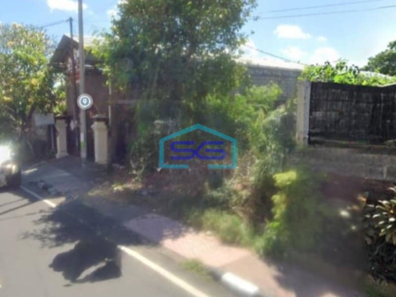 Dijual Tanah Kosong Pinggir Jalan Raya Luas 1875m2 di Banjar Ceramcam, Denpasar Bali