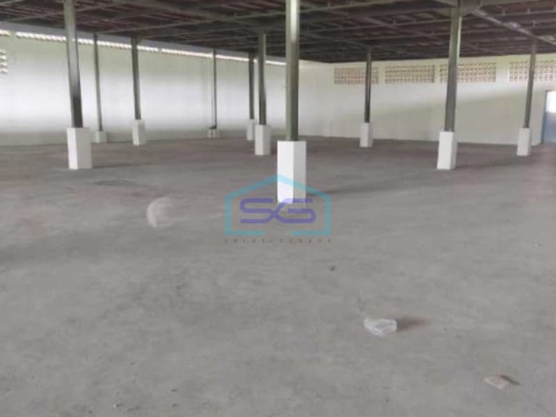 Disewakan Gudang Luas Bangunan 2500 m² Lokasi di Mauk Tangerang