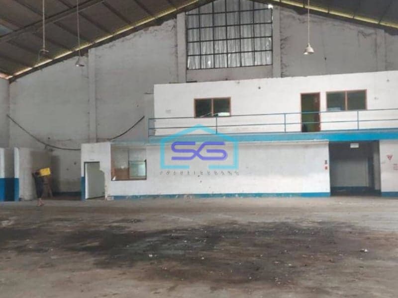 Dijual Gudang di Curug Tangerang Lokasi Strategis Dekat Tol Bitung LT 7638m2