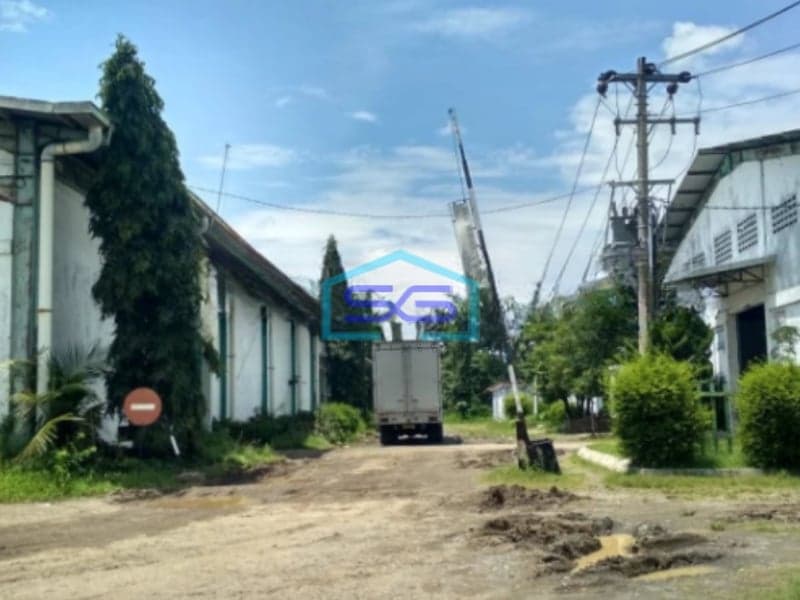 Disewakan Gudang Strategis kawasan industri di Sidoharjo Masaran Sragen LB 16000m2