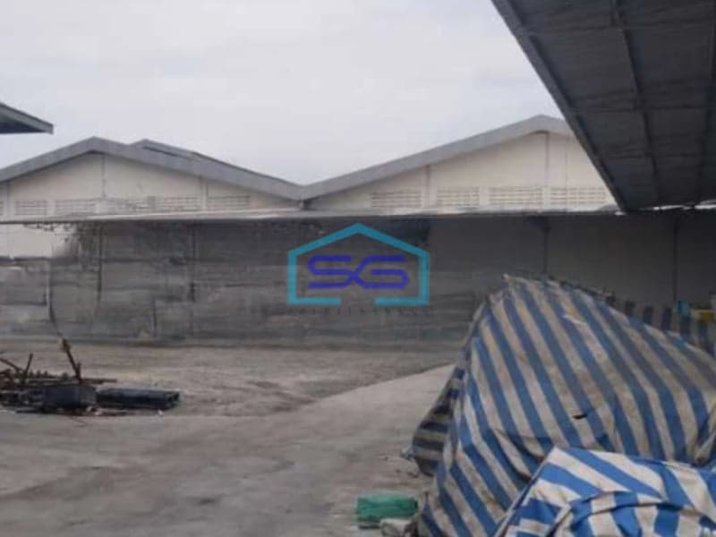Dijual Gudang Akses Container 40 Feet Luas Bangunan 6000 m² Lokasi di Tangerang