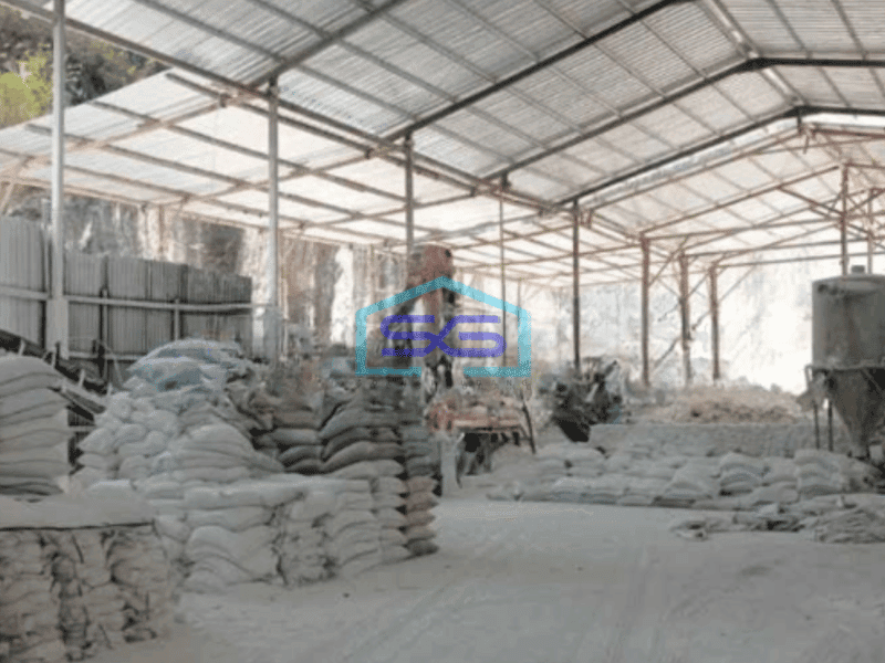 Dijual Gudang Batu kapur Gunung Kidul Jogjakarta luas 25000 m