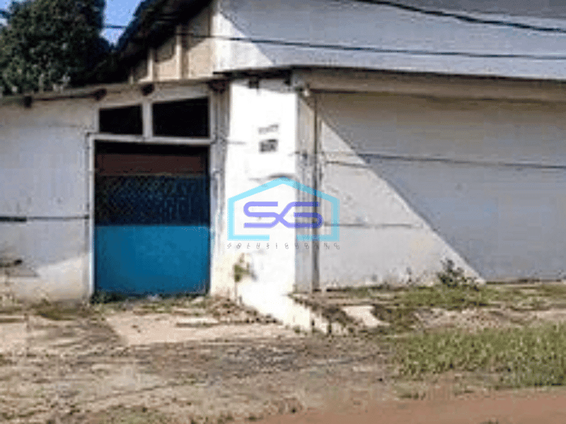 Dijual Gudang Pinggir Jalan Siap Pakai Container di Parung Bogor LT 3500m2