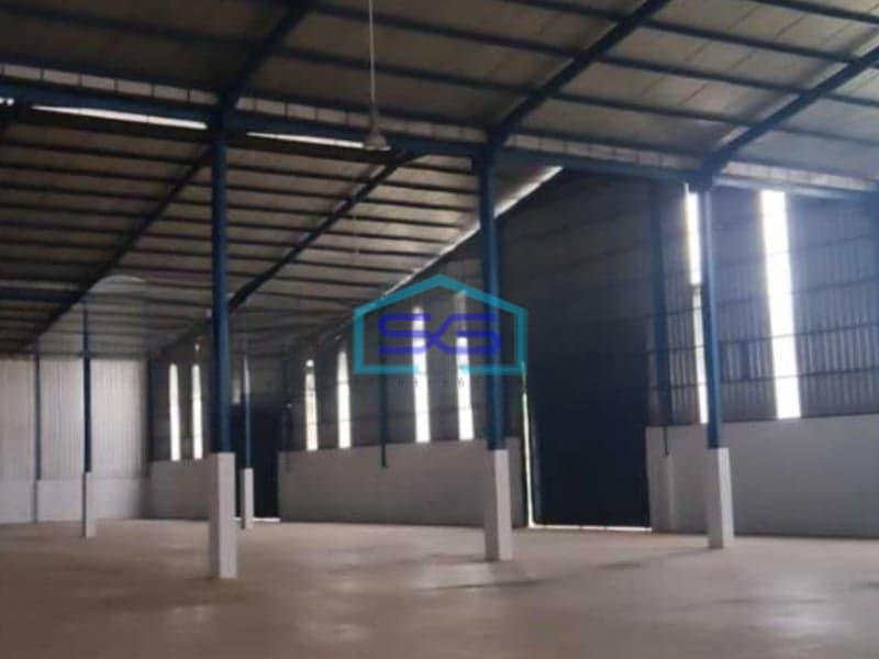 Disewakan Gudang Akses Container 40 Feet Luas Tanah  2500 m² Lokasi Cikupa Tangerang