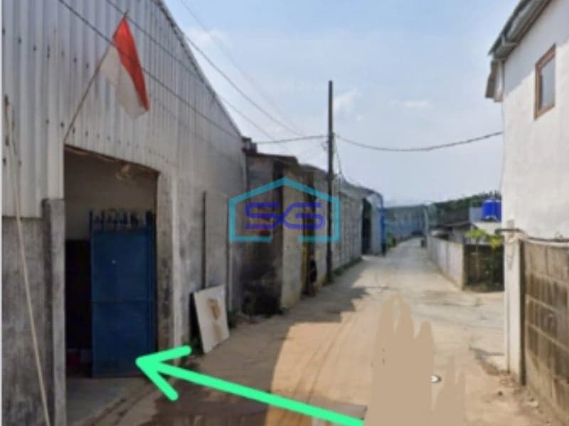 Dijual Cepat Gudang Hitung Tanah di Ciater Tangerang Bebas Banjir