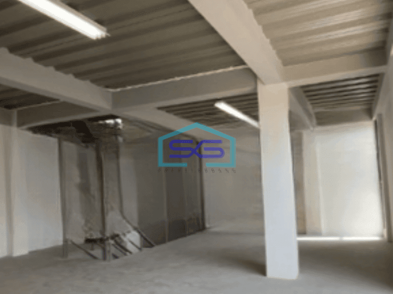 Disewakan Gudang Luas Bangunan 756 m² Akses Container 40 Feet di Benda Tangerang
