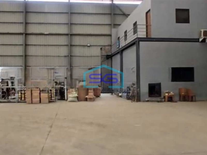 Disewakan Gudang Luas Bangunan  2000 m² Lokasi Bebas Banjir di Bekasi