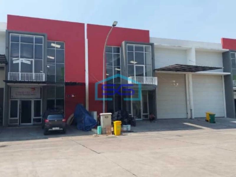Dijual Gudang  Gandeng 2  Di kawasan Elite Pergudangan Bizpark 3 Bekasi Barat LT 360m2