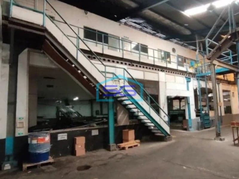 Dijual Tanah Dan Bangunan Pabrik di Pinggir Jalan Raya Krian Sidoarjo Jawa Timur LT 10280m2