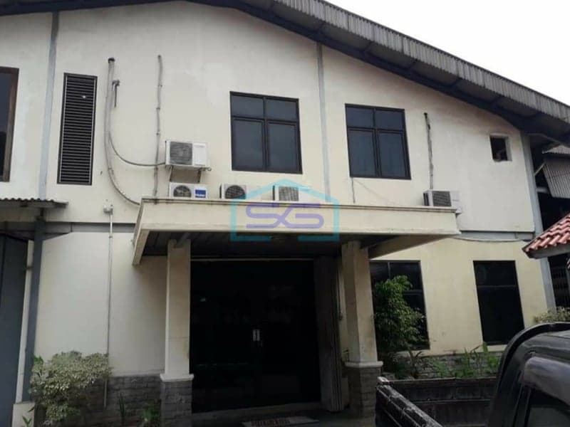 DiJual Gudang Workshop Jababeka 1 Cikarang, Pinggir Jalan Raya