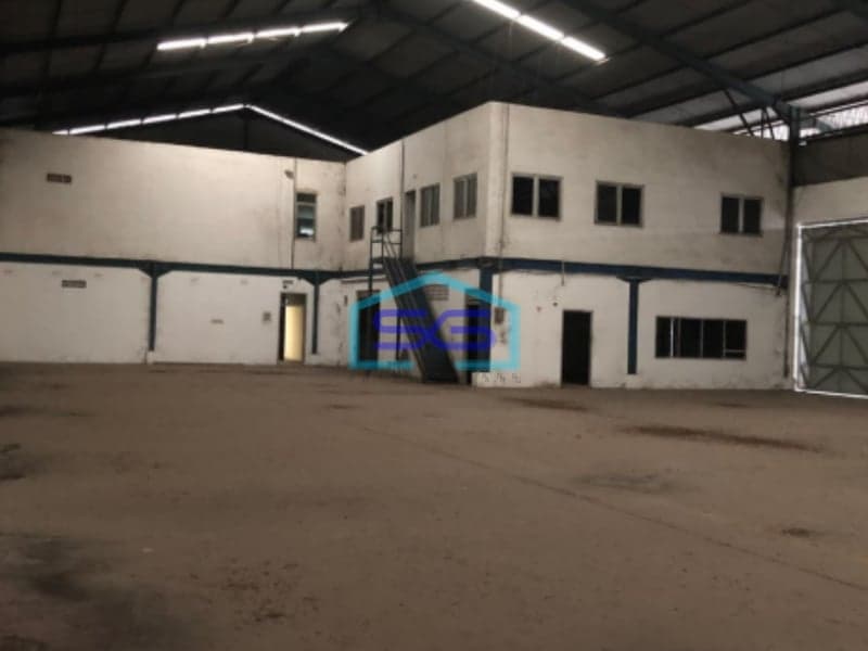 Dijual Gudang Besar Jalan Lintas Sumatera Palembang Luas Tanah 10214m2