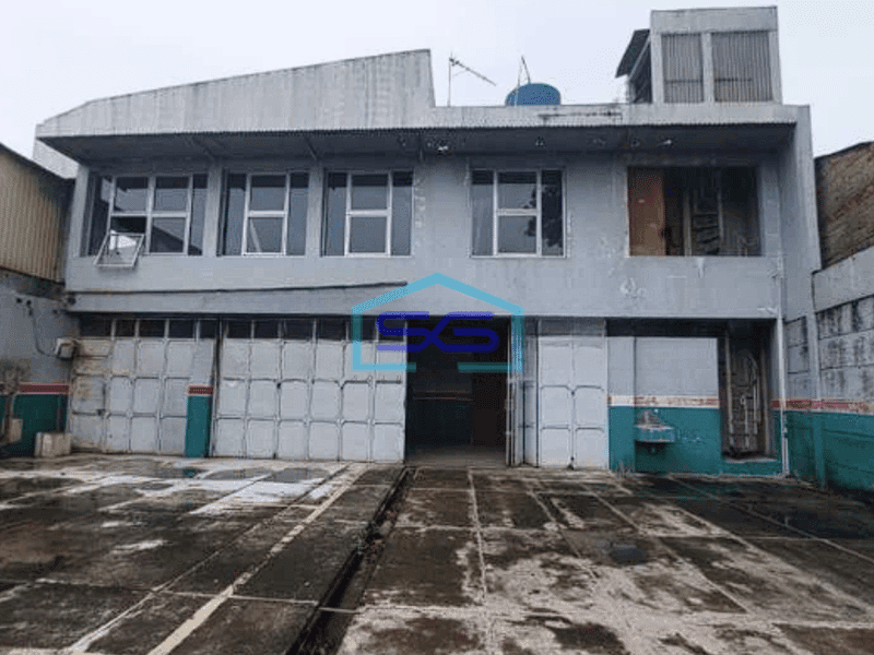 Dijual Tanah Bonus Gedung Kantor Di Jl. Raya Serpong Tangerang Selatan Dekat Pintu Tol