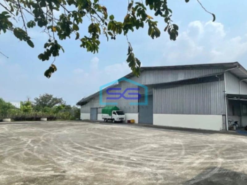 Dijual Gudang Zona Merah Hitung Tanah di Kawasan Industri Kebakkramat Sragen Karanganyar LB 1000m2