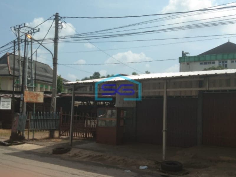 Dijual Tanah Plus Bangunan Lokasi di Pinggir Jalan Pos Giro Kebun Bunga Palembang