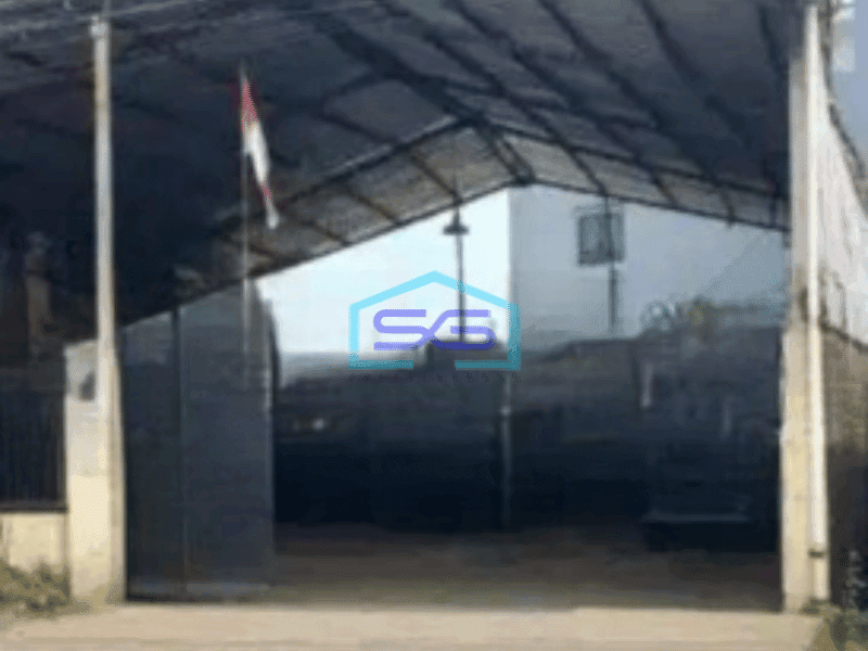 Disewakan Gudang Ada Kantor Ex Bengkel Luas Bangunan 450 m² di Legok Tangerang