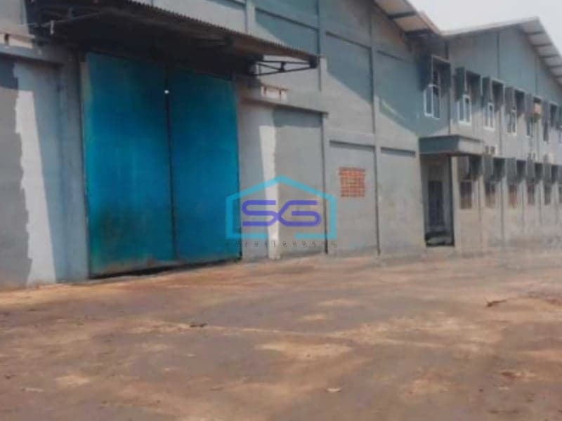 Dijual Gudang Ada Kantor Luas Tanah  6500 m² Lokasi Pasar Kemis Tangerang