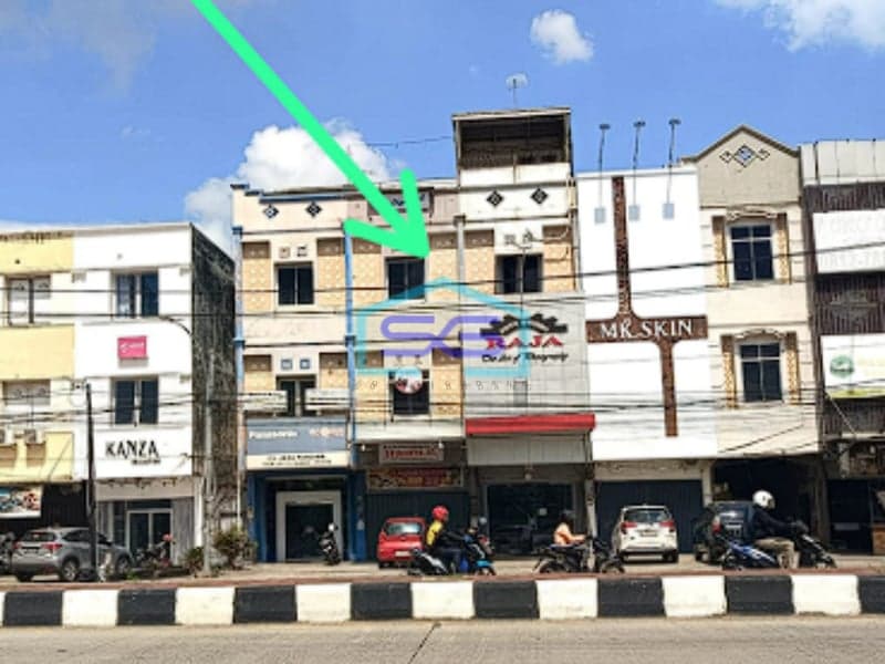 Dijual Ruko Bisnis di Jalan R Soekamto Palembang Luas Bangunan 224m2
