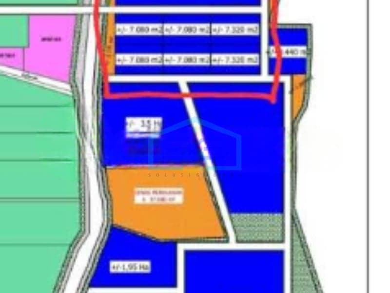 中爪哇省三宝垄西工业区土地出售，占地15000平方米