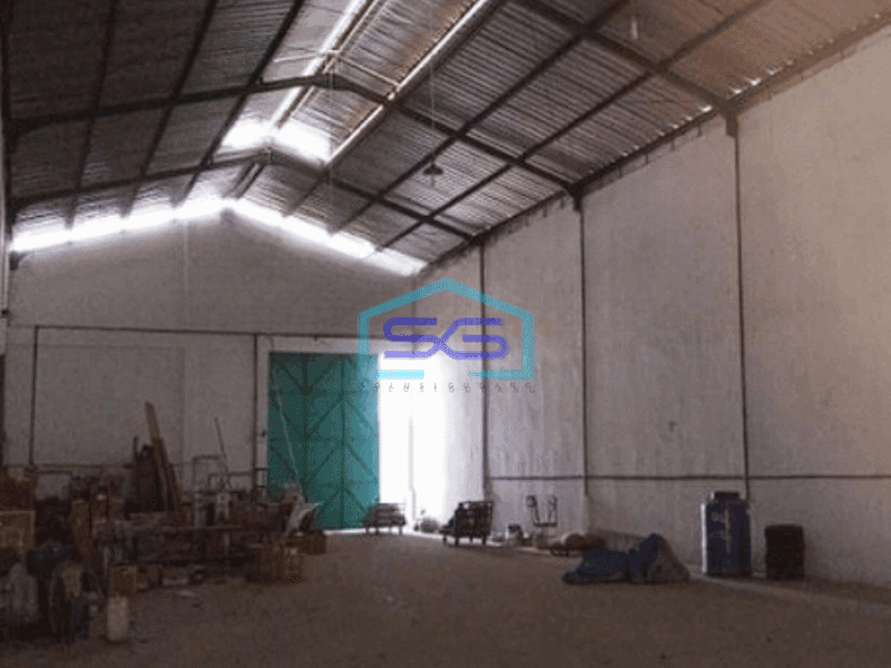 Dijual Gudang Izin Industri Masuk Kontainer 40ft Kuldesak di Dadap Tangerang LT 460m2