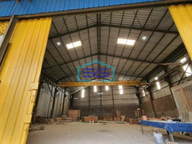 Disewakan Gudang Kavling Dpr Cipondoh Tangerang Siap Huni Luas Bangunan 600m2