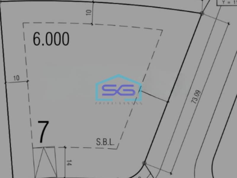 Disewakan Tanah Luas  6000 m² Lokasi Bebas Banjir di Alam Sutera Tangerang