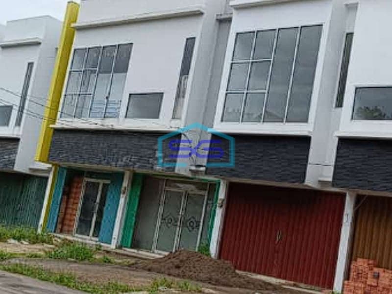 Disewakan Ruko Baru 2 Lantai di Maskrebet Palembang LB 104m2