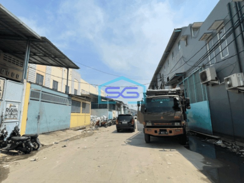 Dijual Gudang di Jalan Raya Dadap Pergudangan Centra Kosambi Tangerang Luas Tanah 357m2
