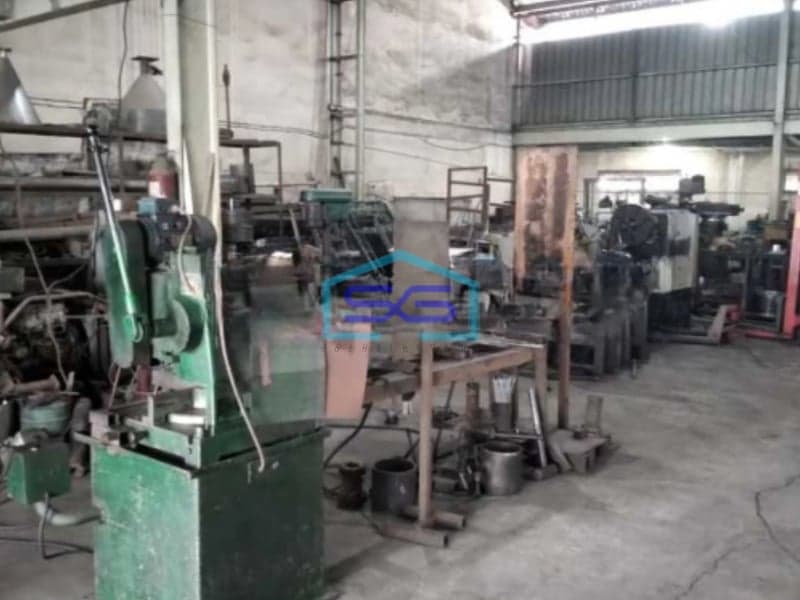 Dijual Gudang Ex Bengkel Akses Container di Cibitung Cikarang Bekasi LT 845m2