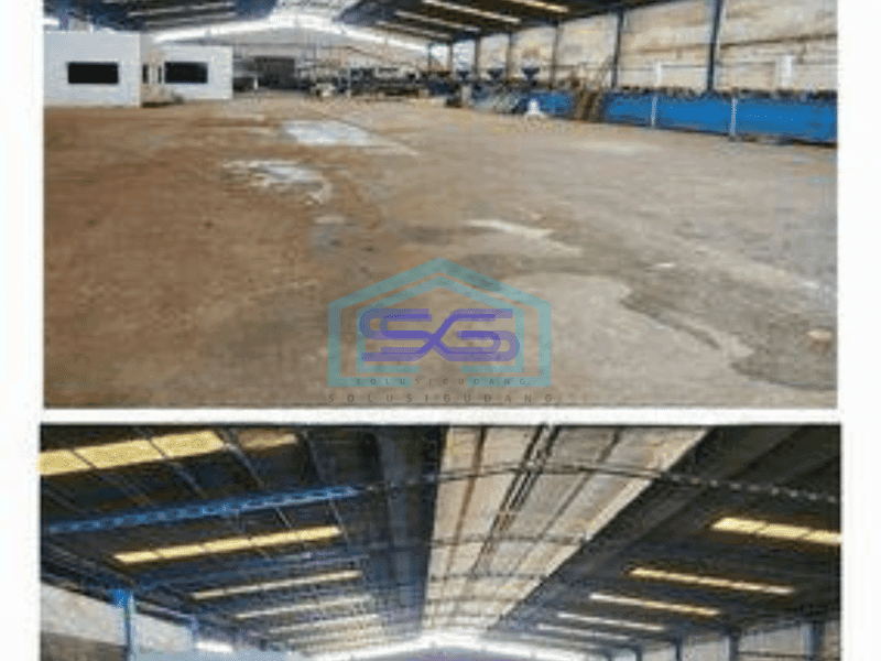 Dijual Tanah plus Gudang di jl raya prancis Dadap Tangerang