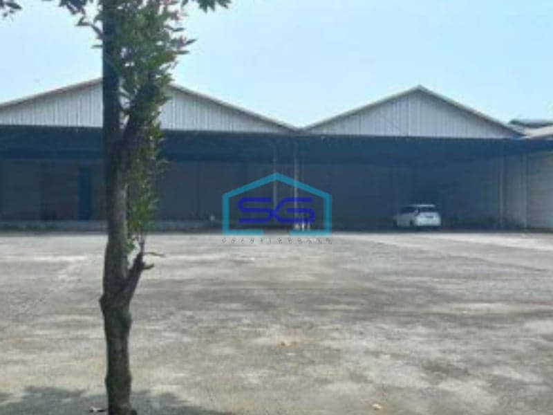 Disewakan Gudang Bantar Gebang Kota Bekasi Akses Container 40ft LB 3612m2