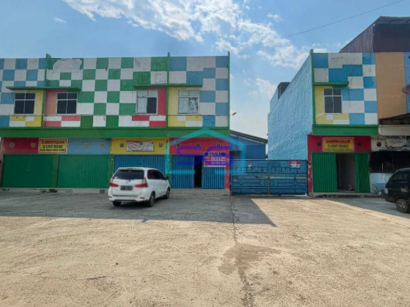 Dijual Ruko dan Gudang di Soak Simpur Palembang LT 2495m2