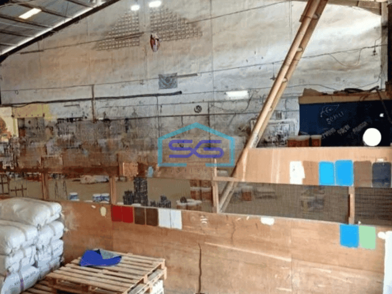 Dijual Gudang Luas Bangunan 1979 m2 Lokasi Kapuk Kamal Jakarta Barat